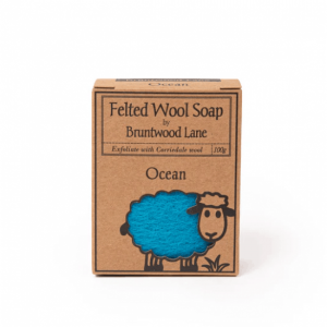 Felted Wool Soap手工羊毛毡香皂-海洋味100g